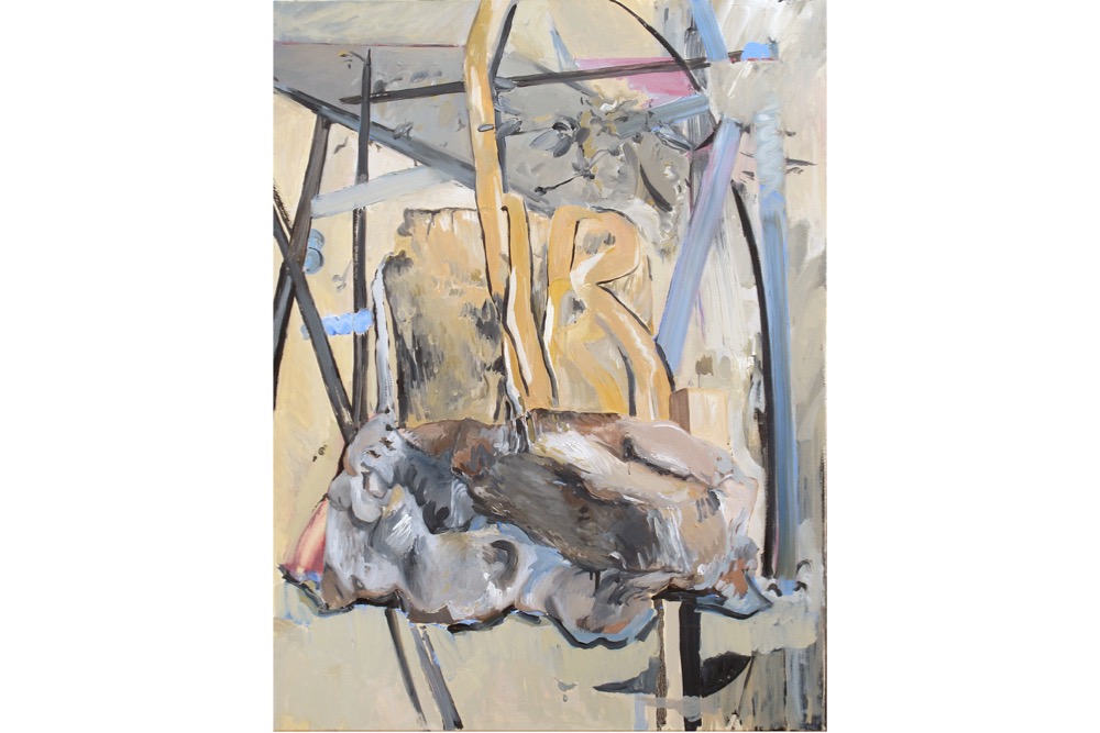 TA, Island, Oil on canvas, 102x76cm,2018
